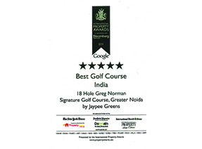 International Property Awards, Best Golf Course - India, Jaypee greens, Noida, 11'